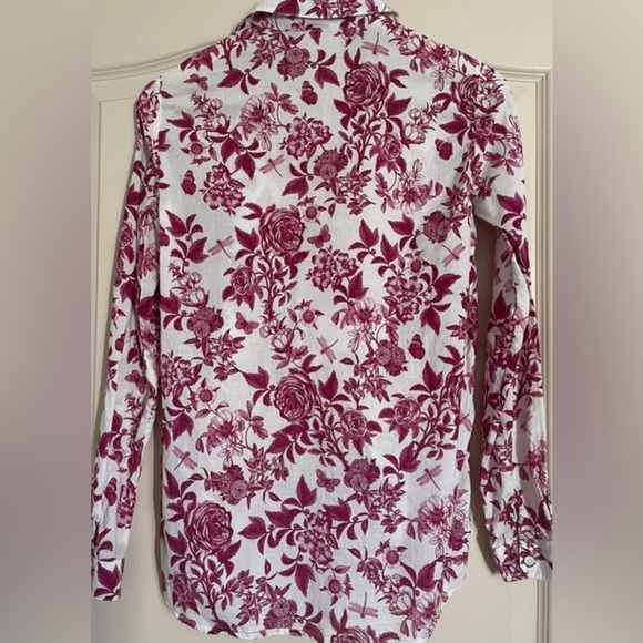 ✨ Sezane Pierro Magenta Botanical floral - Picture 7 of 7